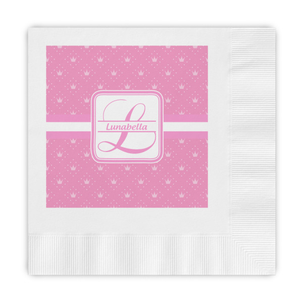 Custom Leopard Print Embossed Decorative Napkins (Personalized)