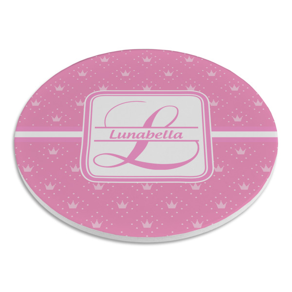 Custom Design - Round Stone Trivet - Angle View