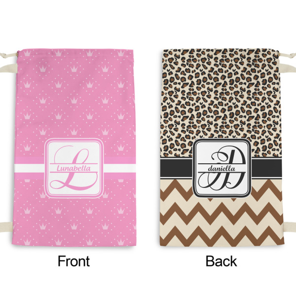 Custom Design - Small Laundry Bag - Front & Back View