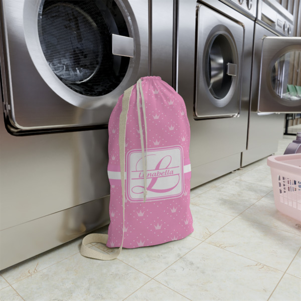 Custom Design - Small Landry Bag - In Context