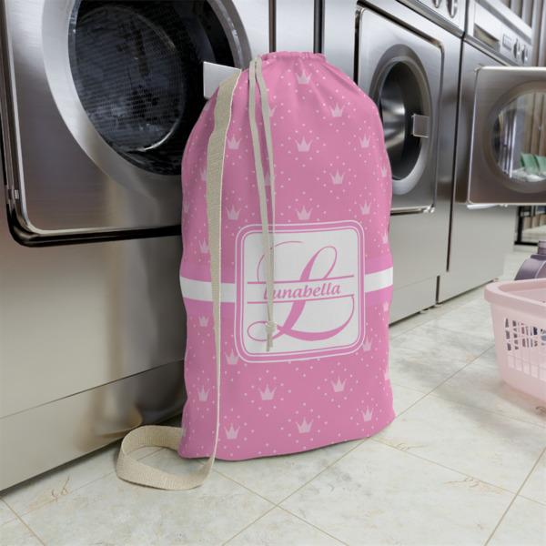 Custom Design - Large Laundry Bag - In Context