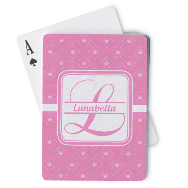 Custom Leopard Print Playing Cards (Personalized)