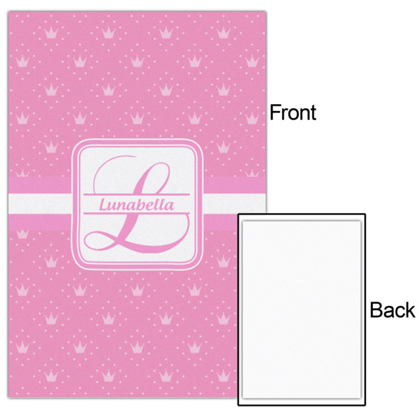 Custom Design - 20x30 - Matte Poster - Front & Back