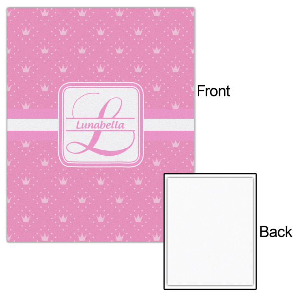 Custom Design - 16x20 - Matte Poster - Front & Back