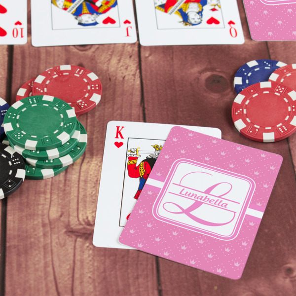 Custom Design - On Table with Poker Chips