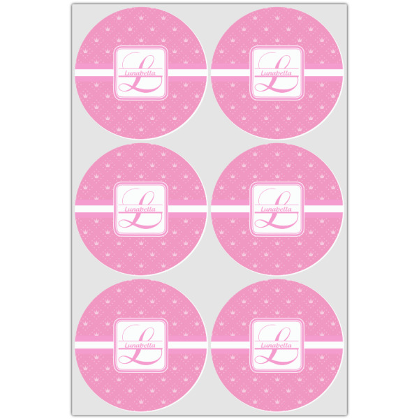 Custom Design - Icing Circle - Large - Set of 6