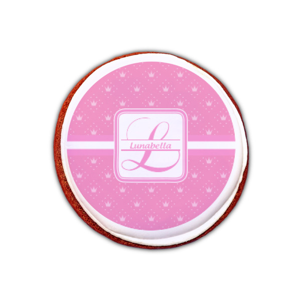 Custom Design - Printed Icing Circle - XSmall - On Cookie