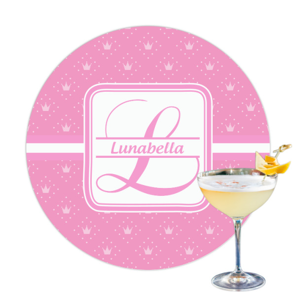 Custom Leopard Print Printed Drink Topper (Personalized)