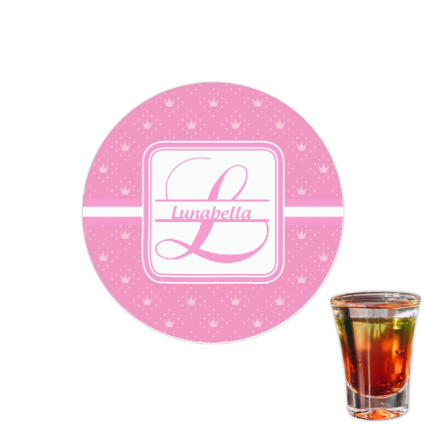 Custom Leopard Print Printed Drink Topper - 1.5" (Personalized)