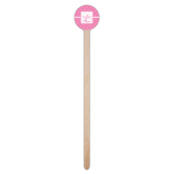 Custom Design - Wooden 7.5" Stir Stick - Round - Single Stick