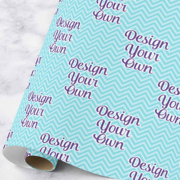 Custom Design Your Own Wrapping Paper Roll - Large - Satin