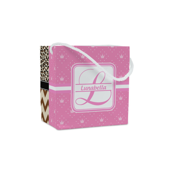 Custom Leopard Print Party Favor Gift Bags (Personalized)