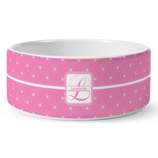 Custom Design - Ceramic Dog Bowl - Medium - Front