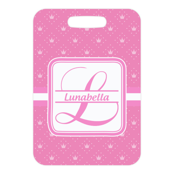 Custom Design - Metal Luggage Tag - Front Without Strap