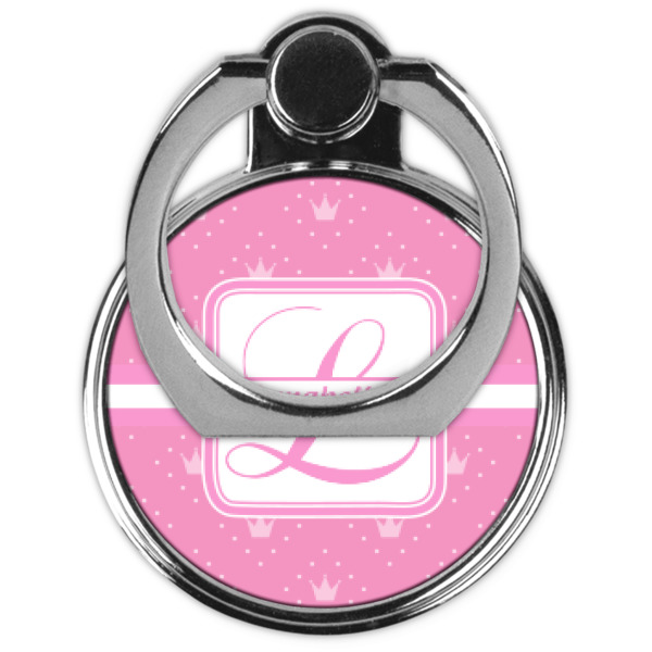 Custom Design - Cell Phone Ring Stand & Holder - Front (Collapsed)