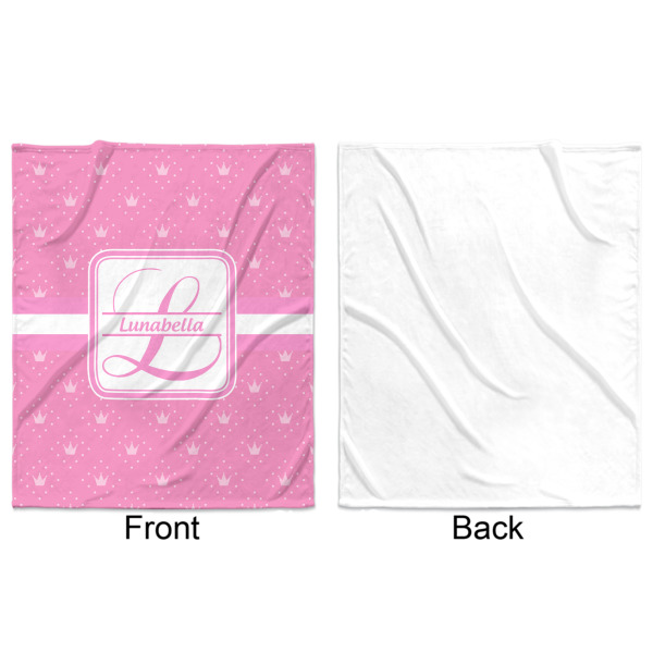 Custom Design - Minky Blanket - 50"x60" - Single Sided - Front & Back