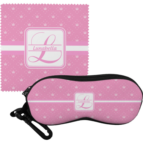 Custom Leopard Print Eyeglass Case & Cloth (Personalized)