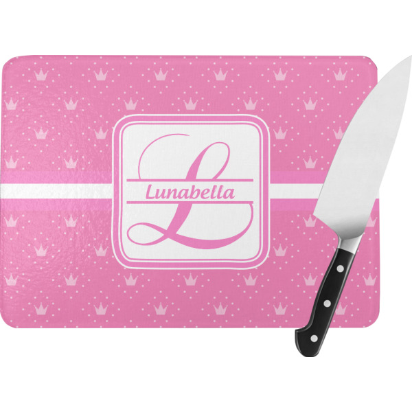 Custom Design Your Own Rectangular Glass Cutting Board