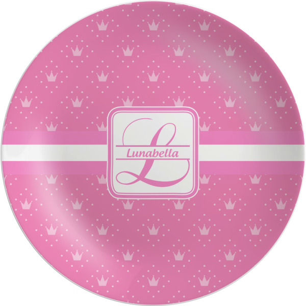 Custom Leopard Print Melamine Plate (Personalized)