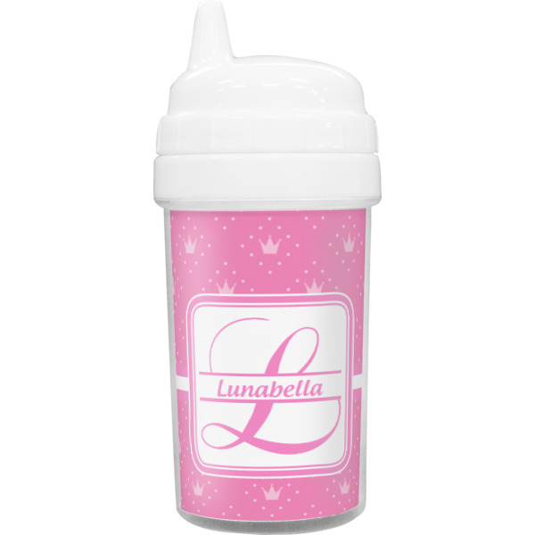 Custom Leopard Print Sippy Cup (Personalized)