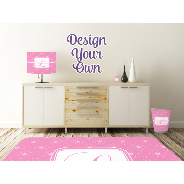 Custom Design - Wall Graphic Decal Wooden Desk