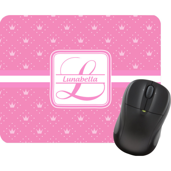 Custom Leopard Print Rectangular Mouse Pad (Personalized)