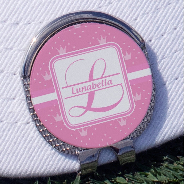 Custom Leopard Print Golf Ball Marker - Hat Clip