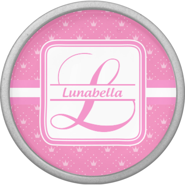 Custom Design - Cabinet Knob - Nickel - Front