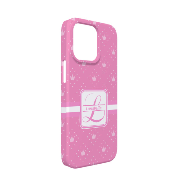 Custom Leopard Print iPhone Case - Plastic - iPhone 13 Mini (Personalized)