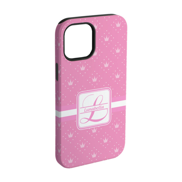 Custom Leopard Print iPhone Case - Rubber Lined - iPhone 15 (Personalized)