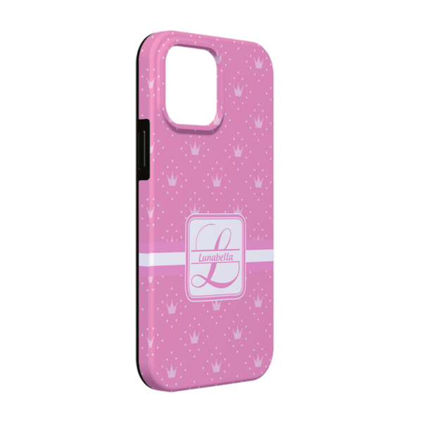 Custom Leopard Print iPhone Case - Rubber Lined - iPhone 13 Pro (Personalized)