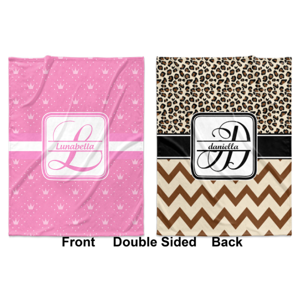 Custom Design - Baby Blanket (Double Sided - Printed Front and Back)