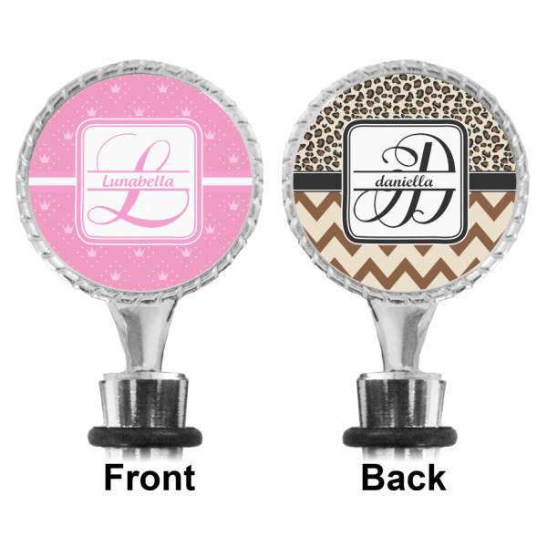 Custom Design - Bottle Stopper - Front and Back