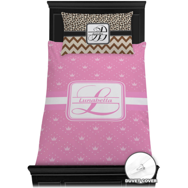 Custom Design - Bedding Set - Twin - Duvet - On Bed