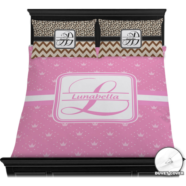 Custom Design - Bedding Set - Queen - Duvet - On Bed