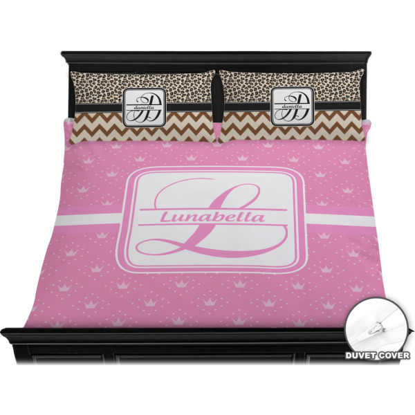 Custom Design - Bedding Set - King - Duvet - On Bed