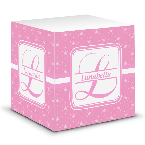 Custom Leopard Print Sticky Note Cube (Personalized)