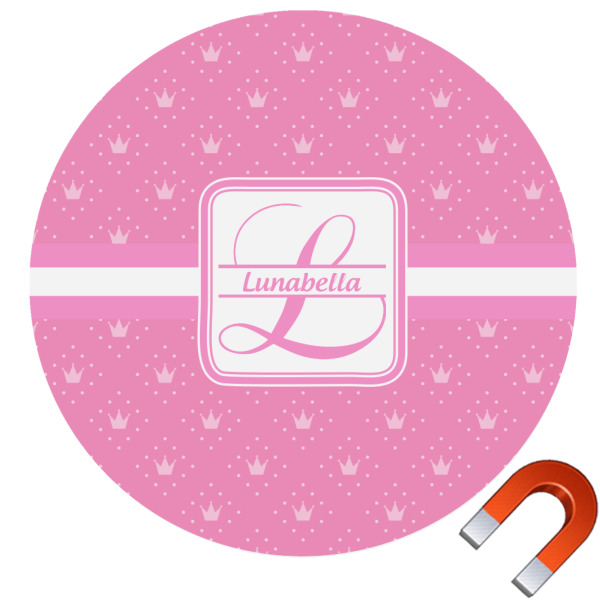 Custom Leopard Print Car Magnet (Personalized)