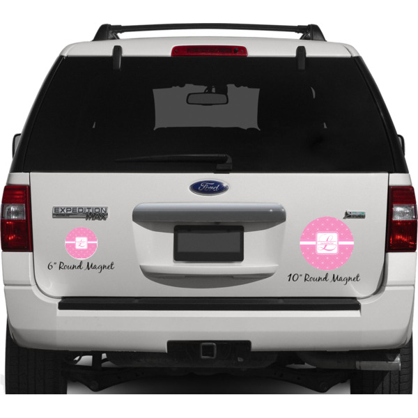Custom Design - Personalized Car Magnets on Ford Explorer