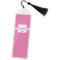 Leopard Print Book Mark w/Tassel (Personalized)
