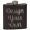 Design Your Own Black Flask Set