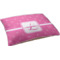 Leopard Print Dog Bed - Large w/ Name and Initial