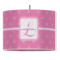 Leopard Print Drum Pendant Lamp (Personalized)