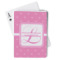 Leopard Print Playing Cards (Personalized)