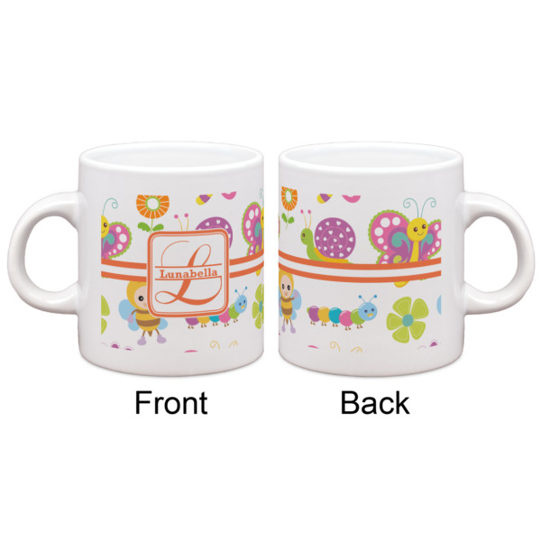 Custom Design - Single Shot Espresso Cup - Single - Front & Back