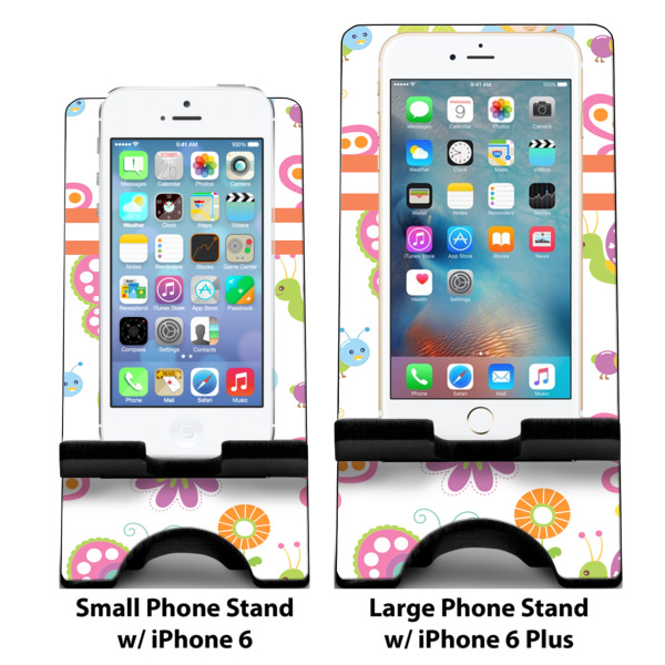 Custom Design - Compare Phone Stand Sizes - with iPhones