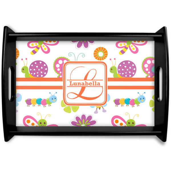 Custom Leopard Print Wooden Tray (Personalized)