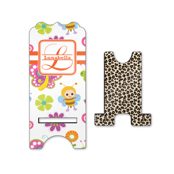 Custom Design - Stylized Phone Stand - Front & Back - Small