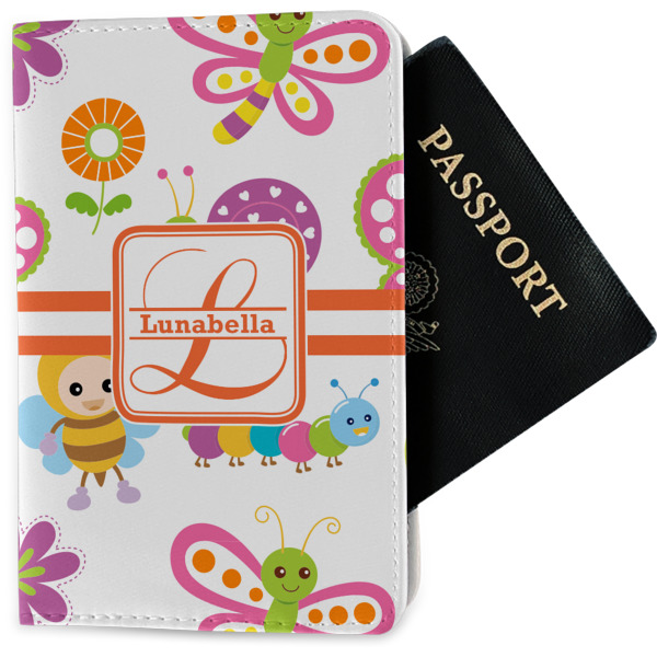 Custom Leopard Print Passport Holder - Fabric (Personalized)