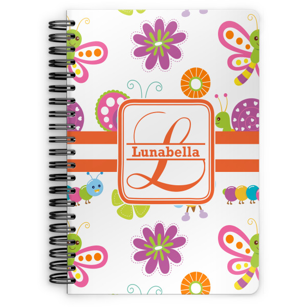 Custom Leopard Print Spiral Notebook (Personalized)